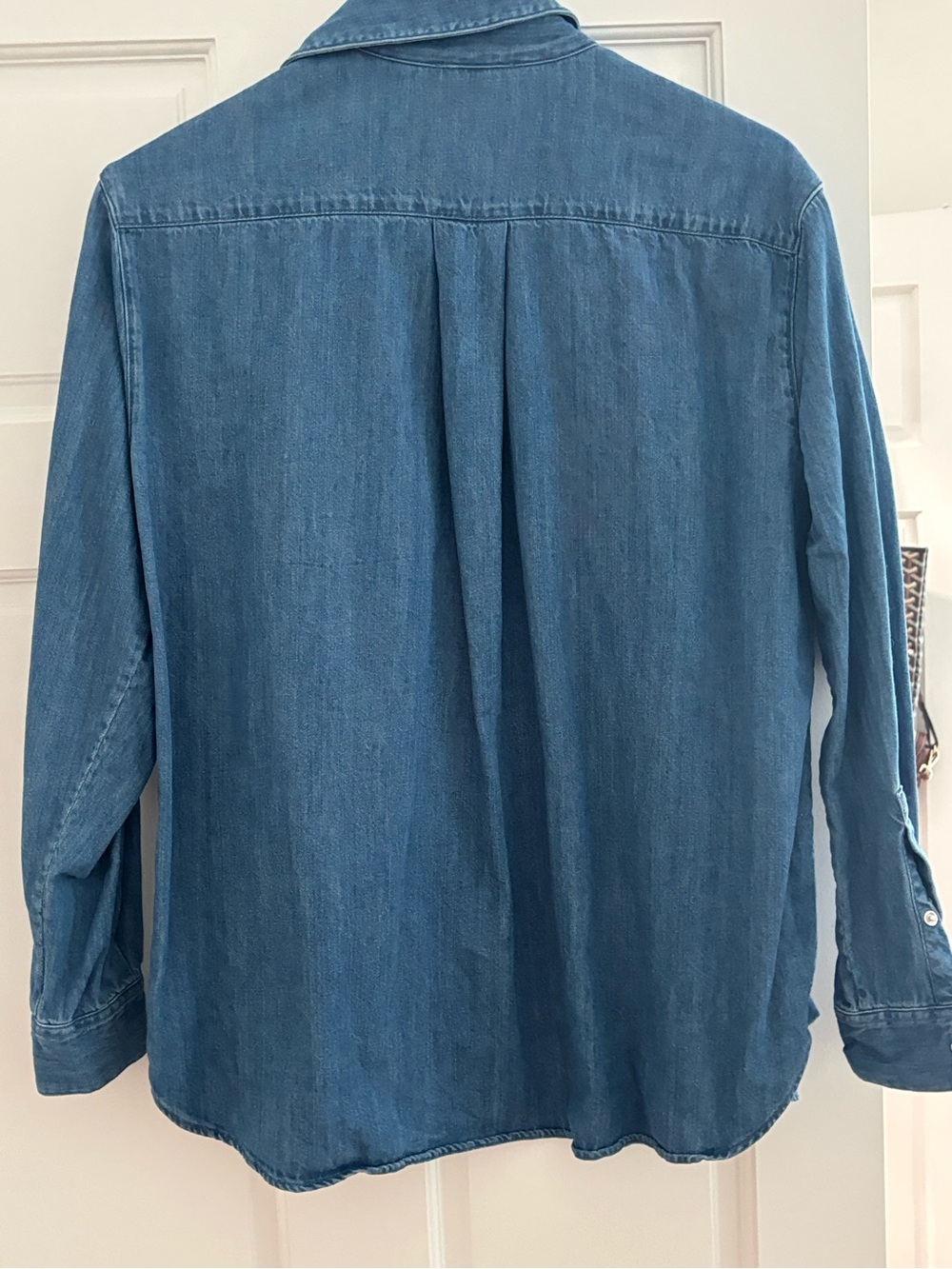 Sézane Blue Denim Blouse - Picture 3 of 3